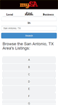 Mobile Screenshot of local.mysanantonio.com